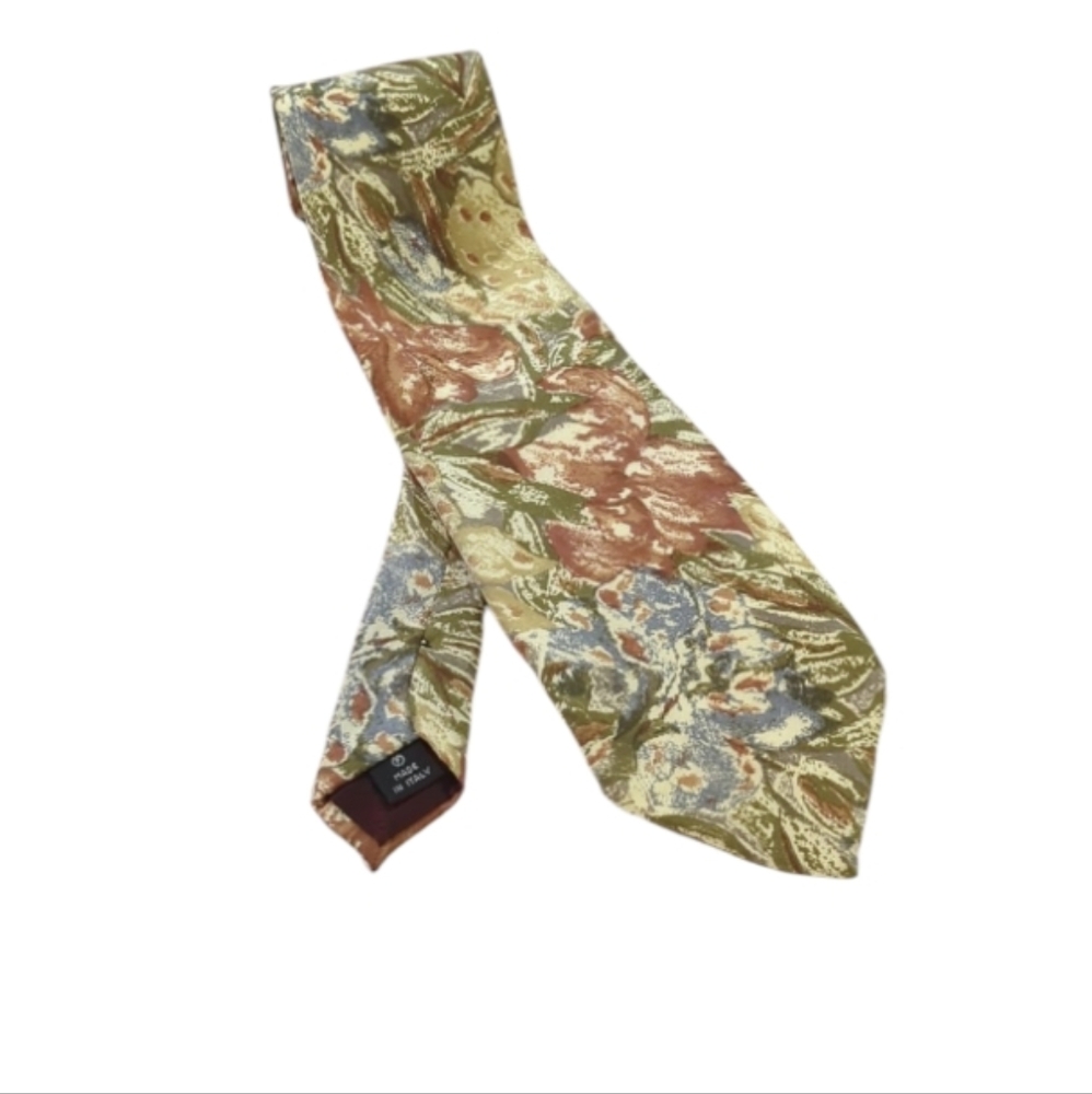 Lorenzo 1964 100% Silk Tie Made In Italy